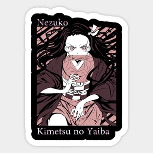 Demon Nezuko Sticker